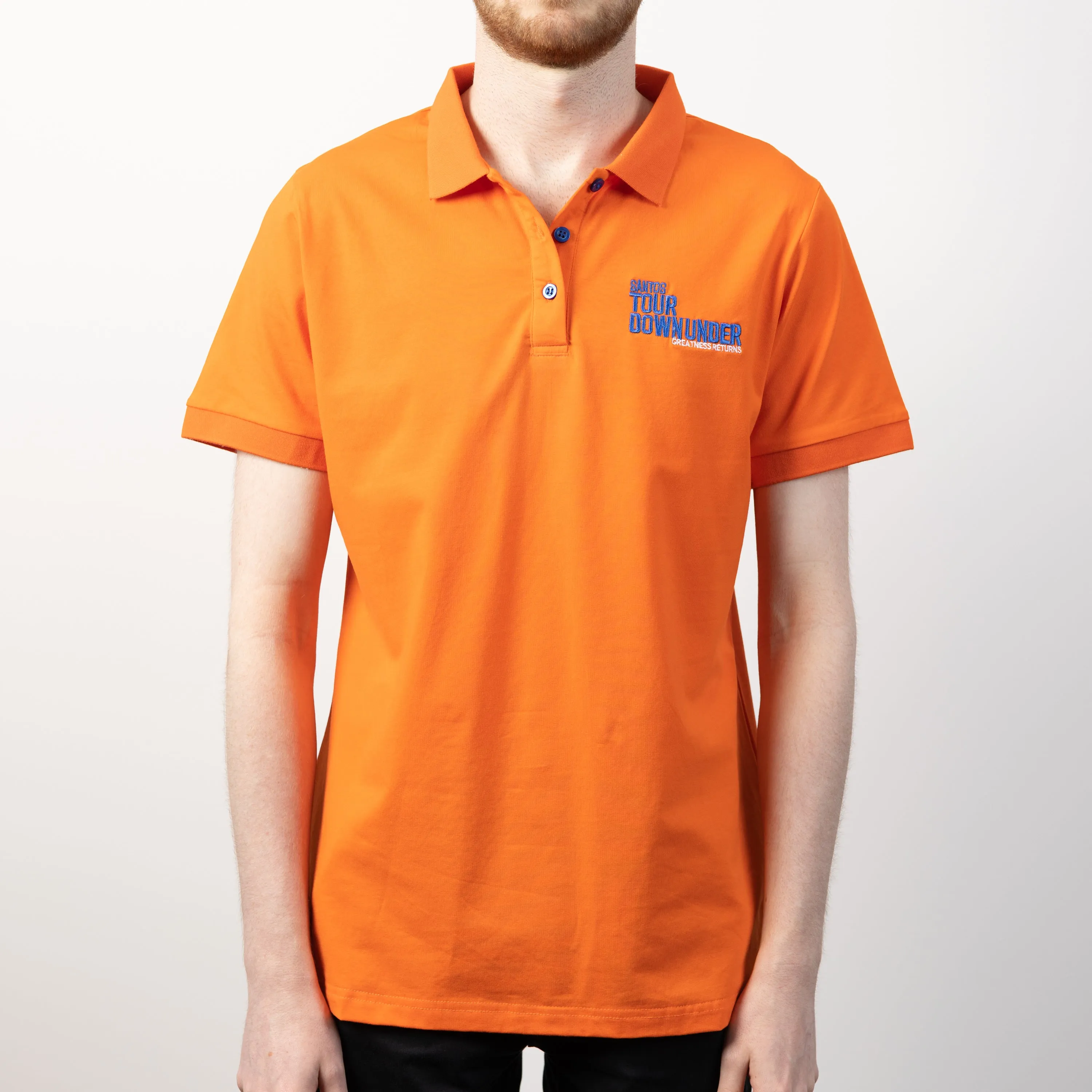 2023 TDU POLO COTTON  OCHRE