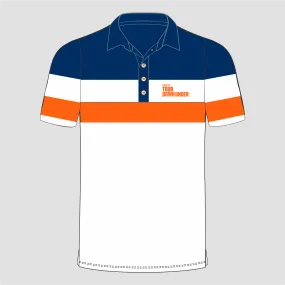 2024  TDU POLO WHITE NAVY