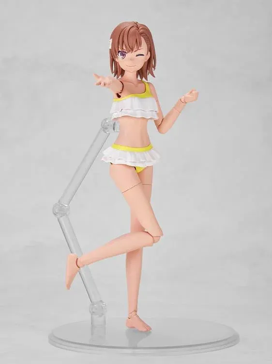 A Certain Scientific Railgun T Kadokawa Plastic Model Series Mikoto Misaka (DX Ver.) Model Kit