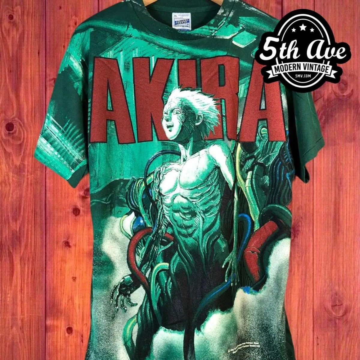 Akira Tetsuo Shima - AOP all over print New Vintage Anime T shirt