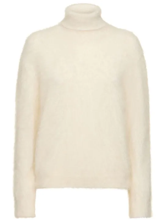 Alberta Ferretti   Mohair blend turtleneck sweater 