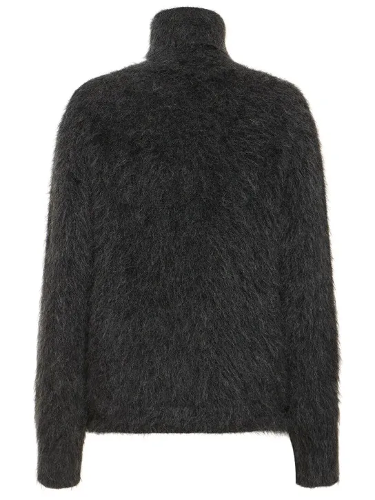 Alberta Ferretti   Mohair blend turtleneck sweater 