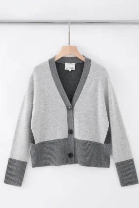 Aleger Cashmere Multi Coloured Cashmere in Greys