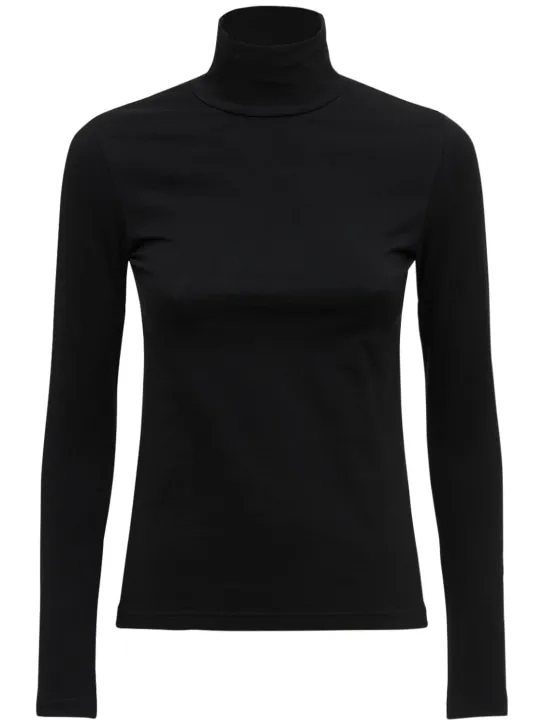 Balenciaga   Fitted stretch jersey sweater 