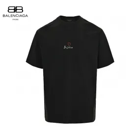 Balenciaga Je t'aime Black T-Shirt