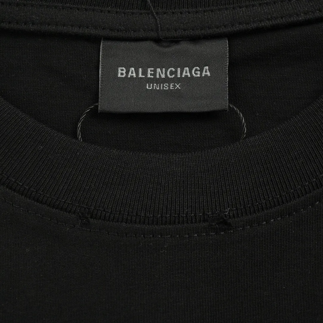 Balenciaga Je t'aime Black T-Shirt