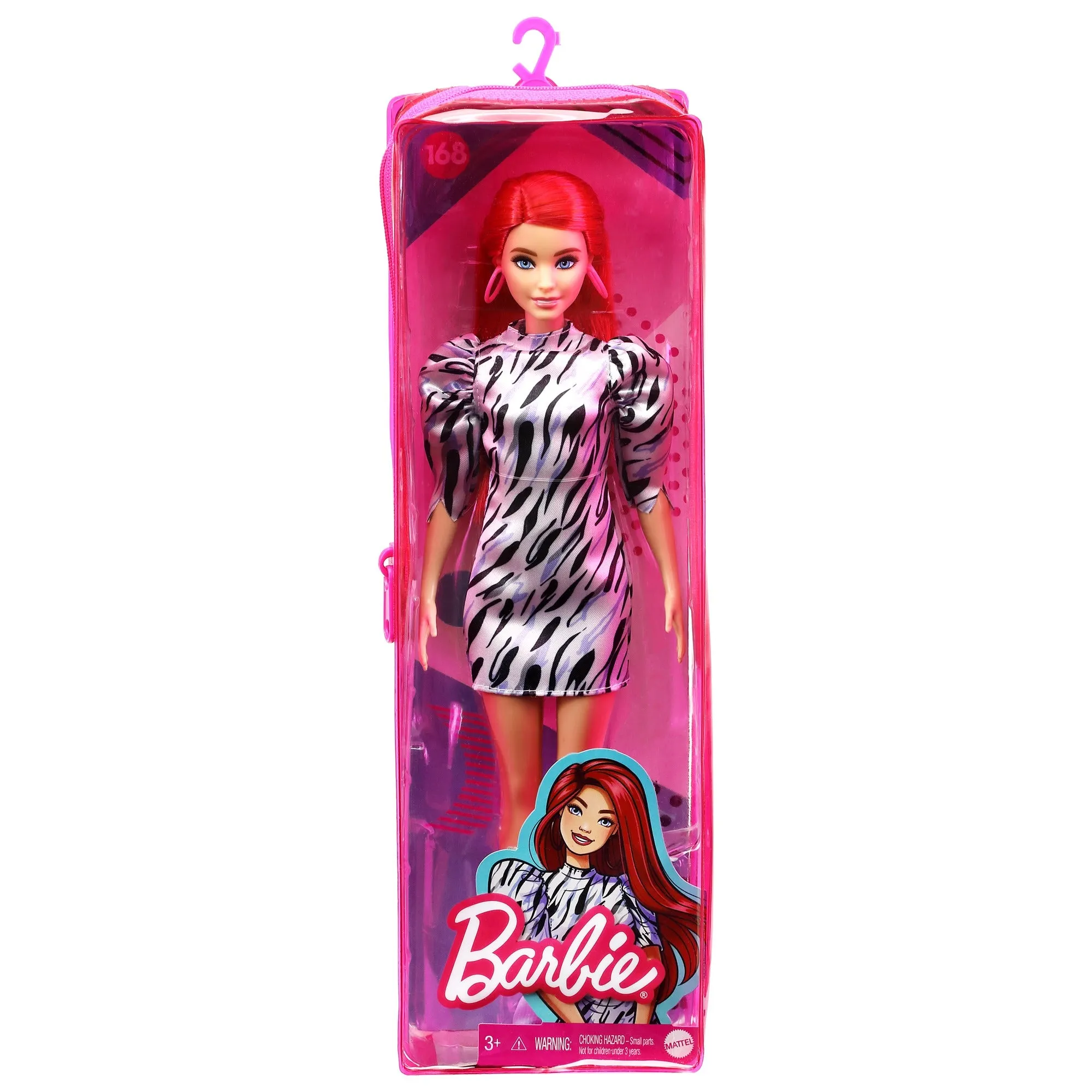 Barbie Fashionista Doll - 168 Pattern Dress Shirt