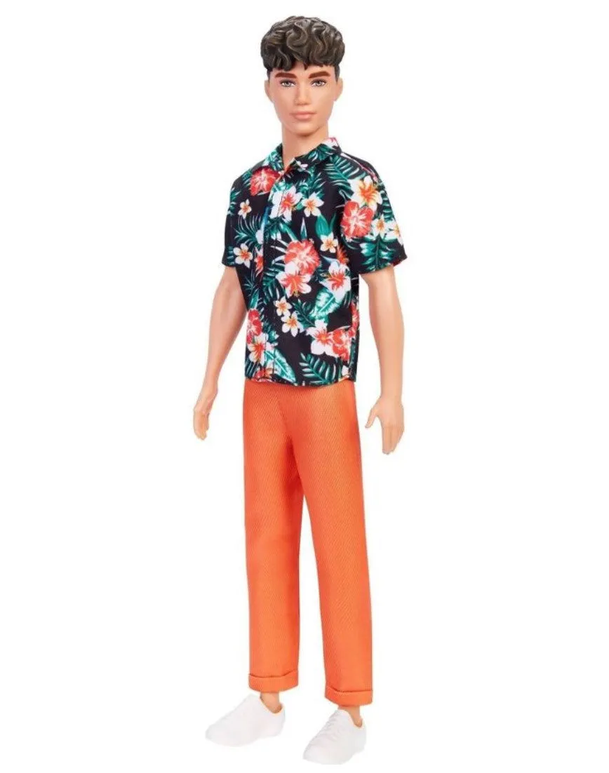 Barbie Fashionista Ken Doll - 184 Floral Shirt