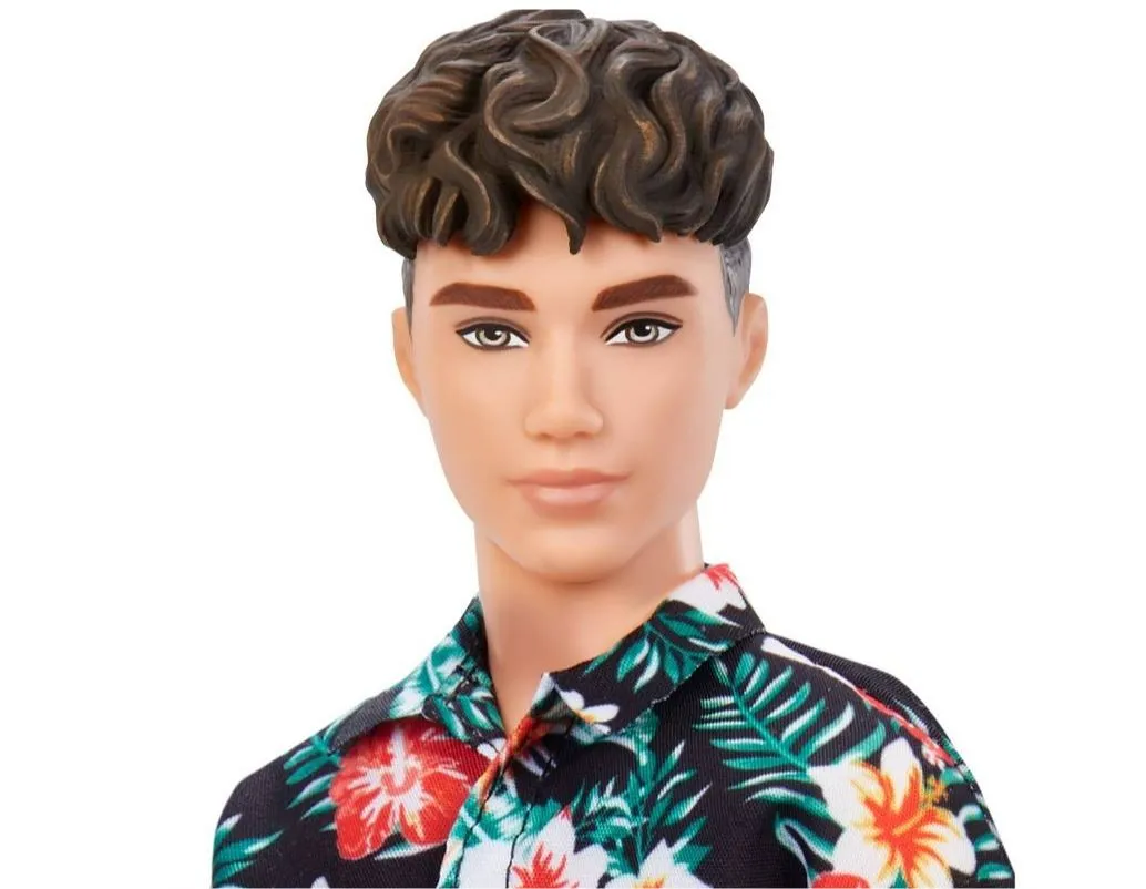 Barbie Fashionista Ken Doll - 184 Floral Shirt