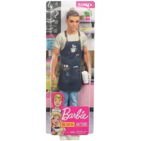 Barbie Ken Career Doll Barista