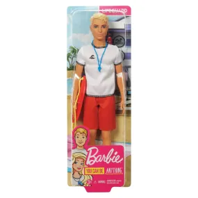 Barbie Ken Career Doll Lifegaurd