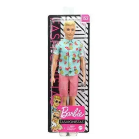 Barbie Ken Fashionistas Doll #152 with Sculpted Blonde Hair