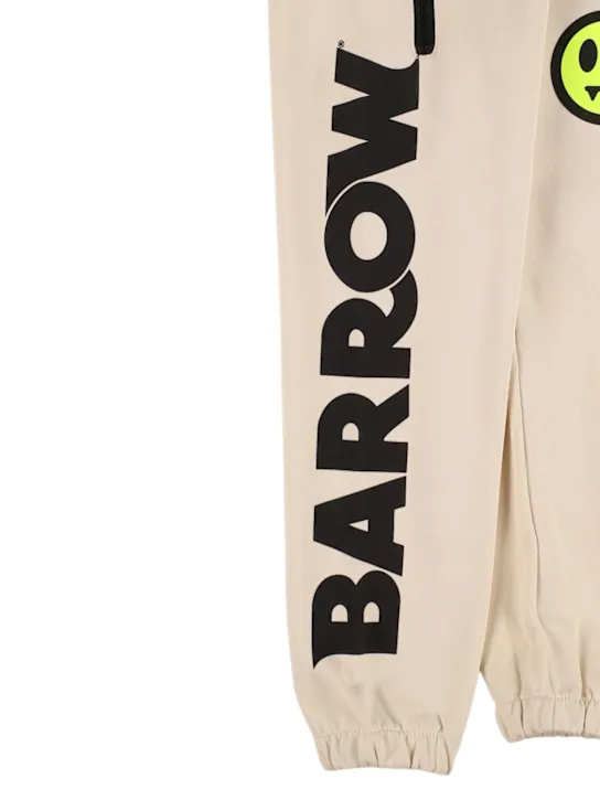 Barrow   Cotton sweatpants w/ logo 