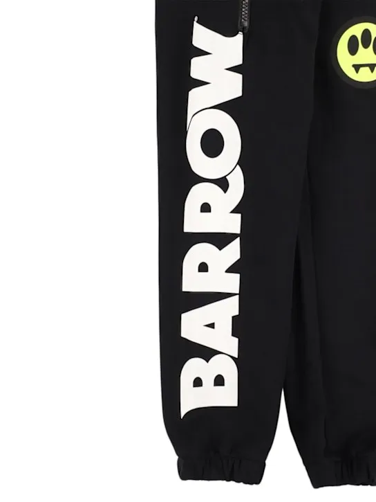 Barrow   Cotton sweatpants w/ logo 