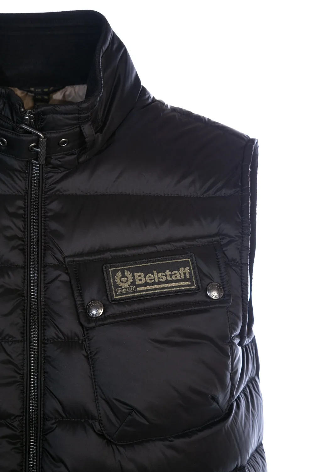 Belstaff Streamline Vest Gilet in Black