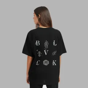 Blvck Floral Logo Tee