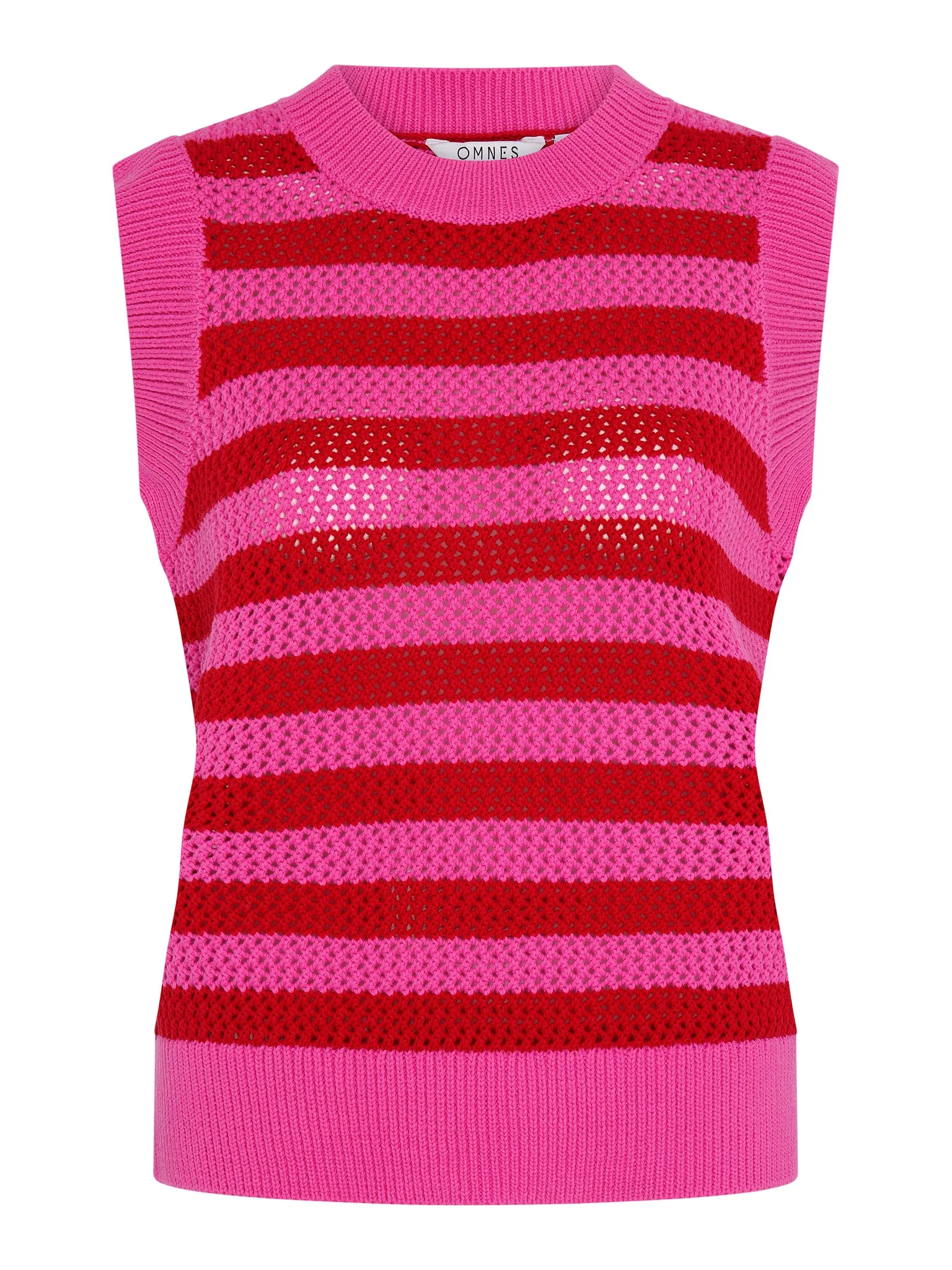 Bobbi Stripe Cotton Vest