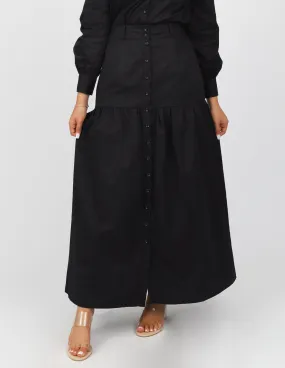 Buji Button Up Skirt