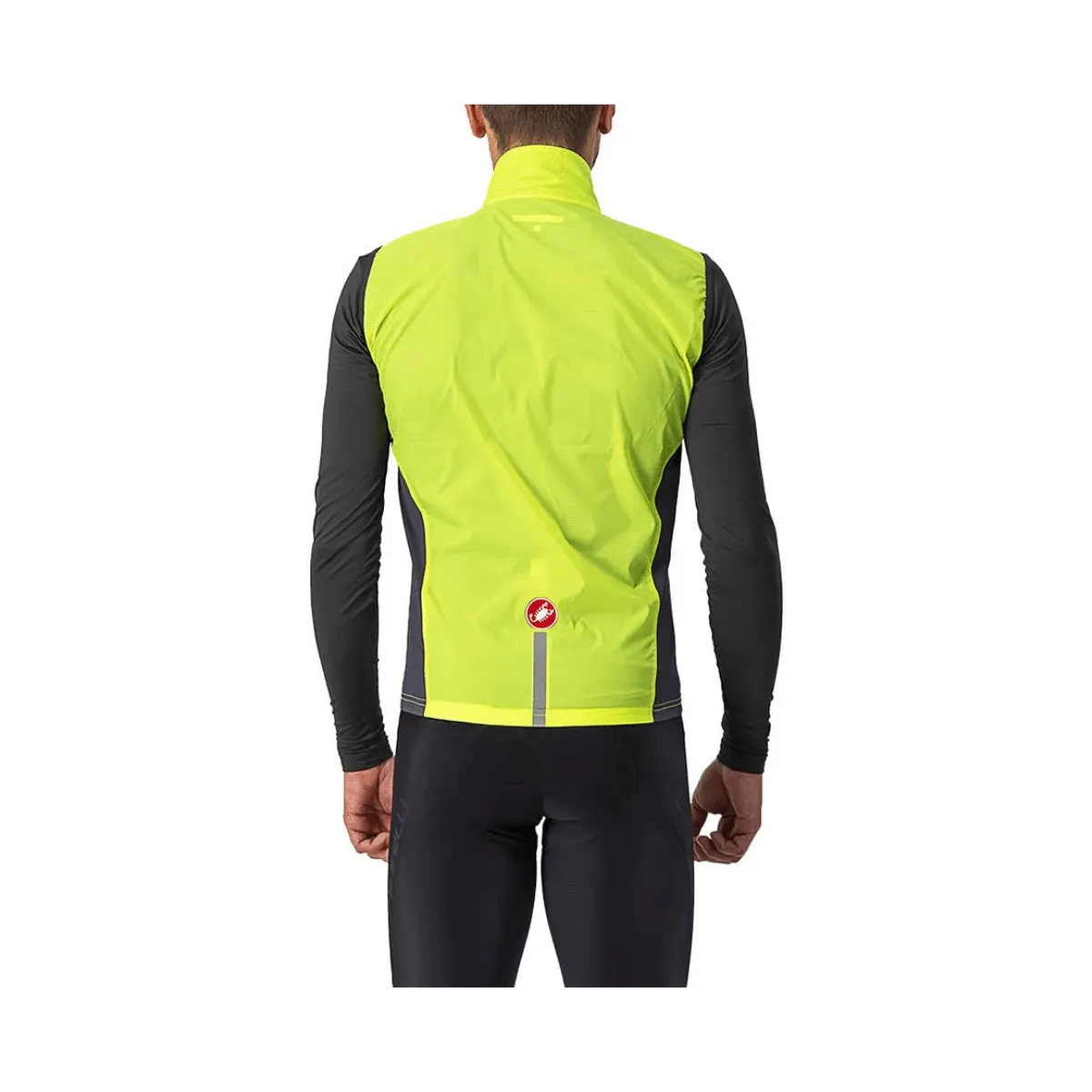 Castelli Squadra Stretch Vest Yellow Flou