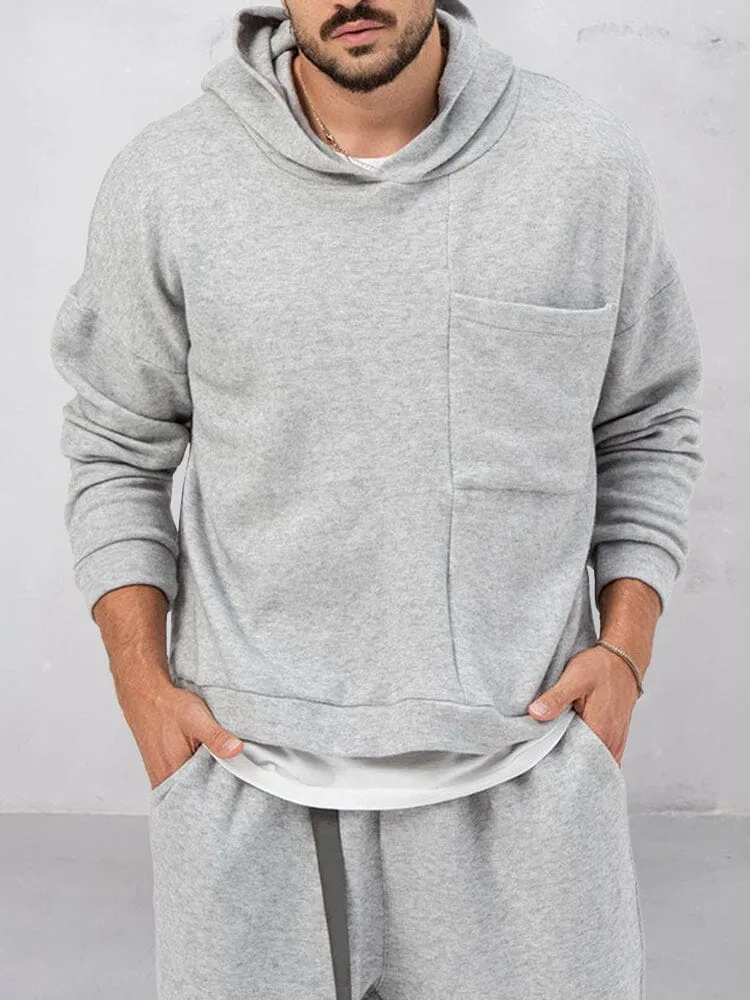 Casual Loose Athleisure Hoodie Set