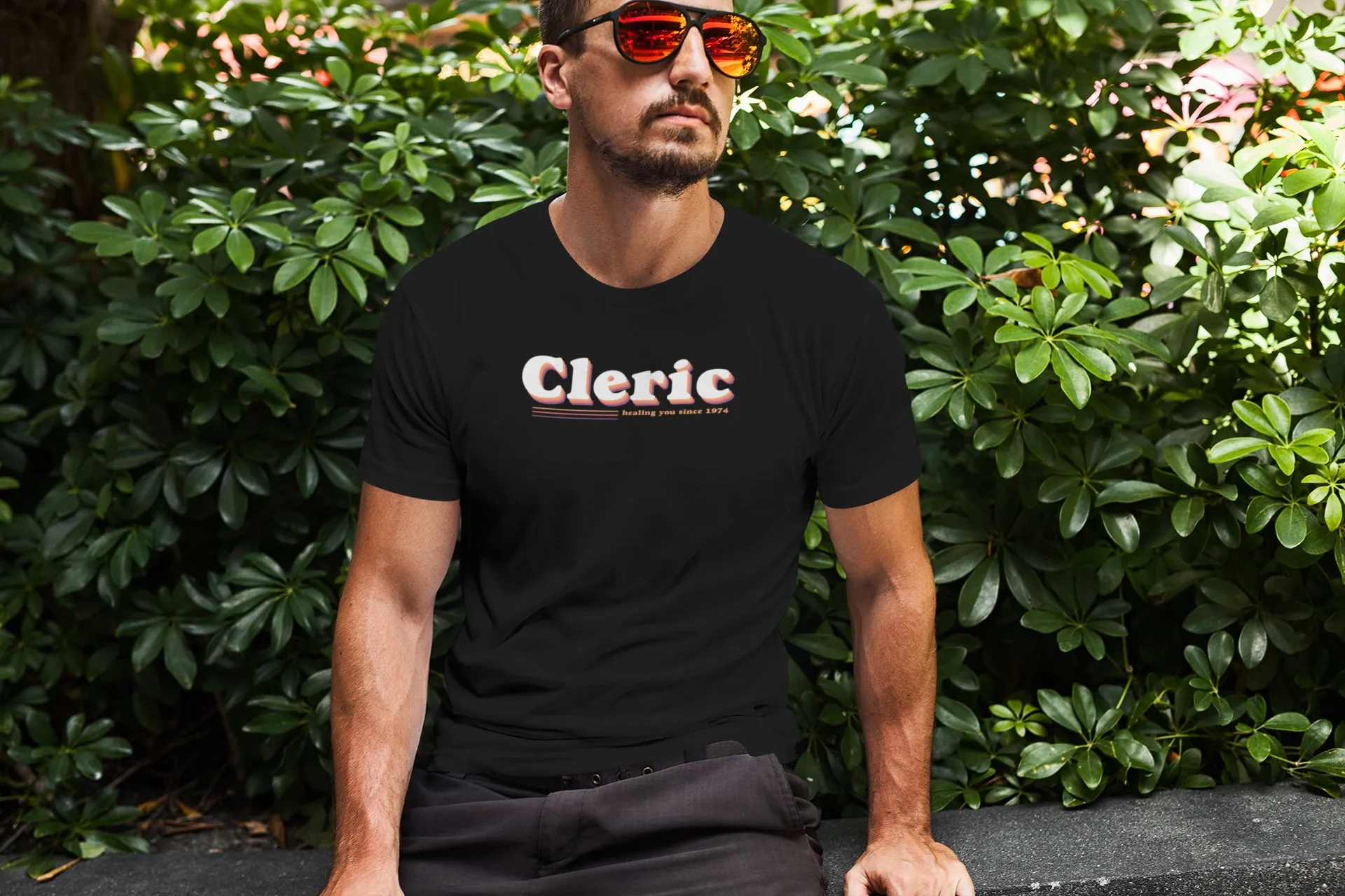 Cleric - Kicking it Old School Unisex T-shirt