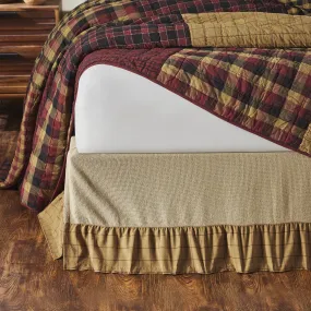 Connell Ruffled Queen Bed Skirt 60x80x16