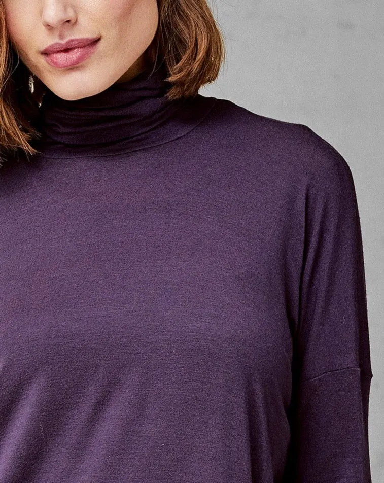 Cotton Cashmere Turtleneck