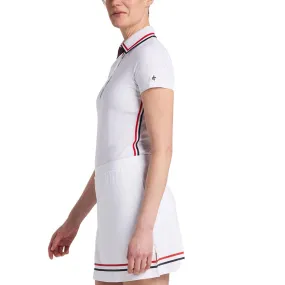 Cross Women's Performance Golf Polo - White