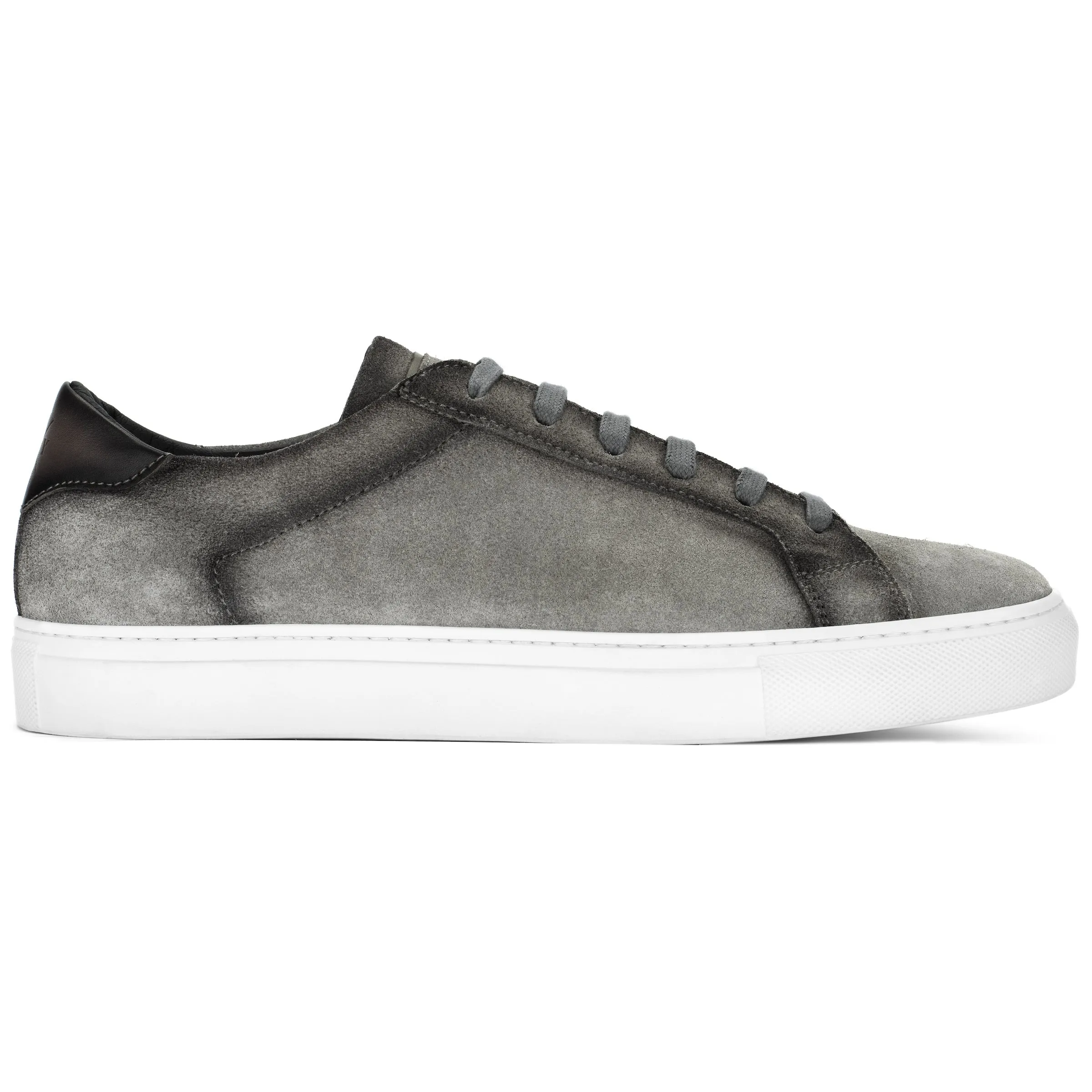 Derrick Grey Suede Sneaker