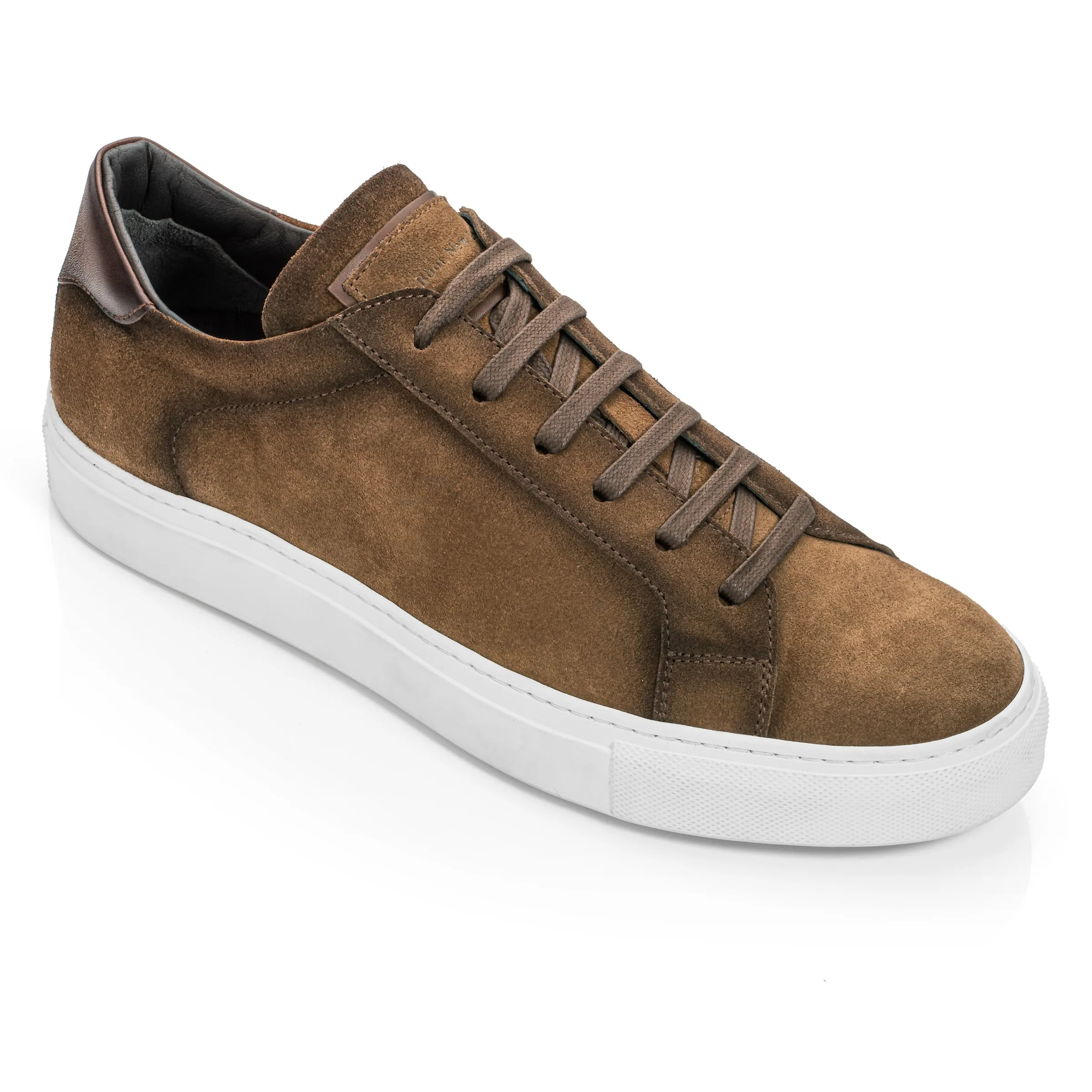 Derrick Mid Brown Suede Sneaker