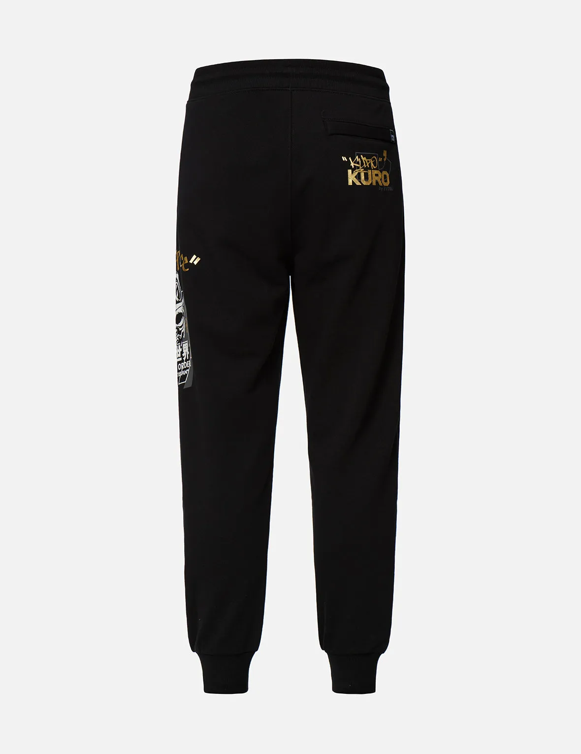 Dripping Hannya Skull Print Sweatpants