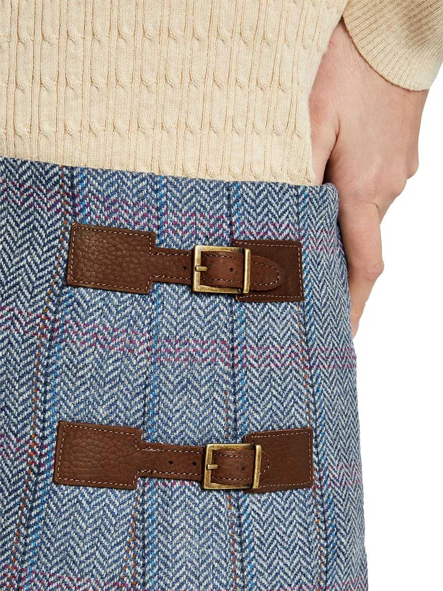 DUBARRY Blossom Ladies Tweed Skirt - Denim Haze