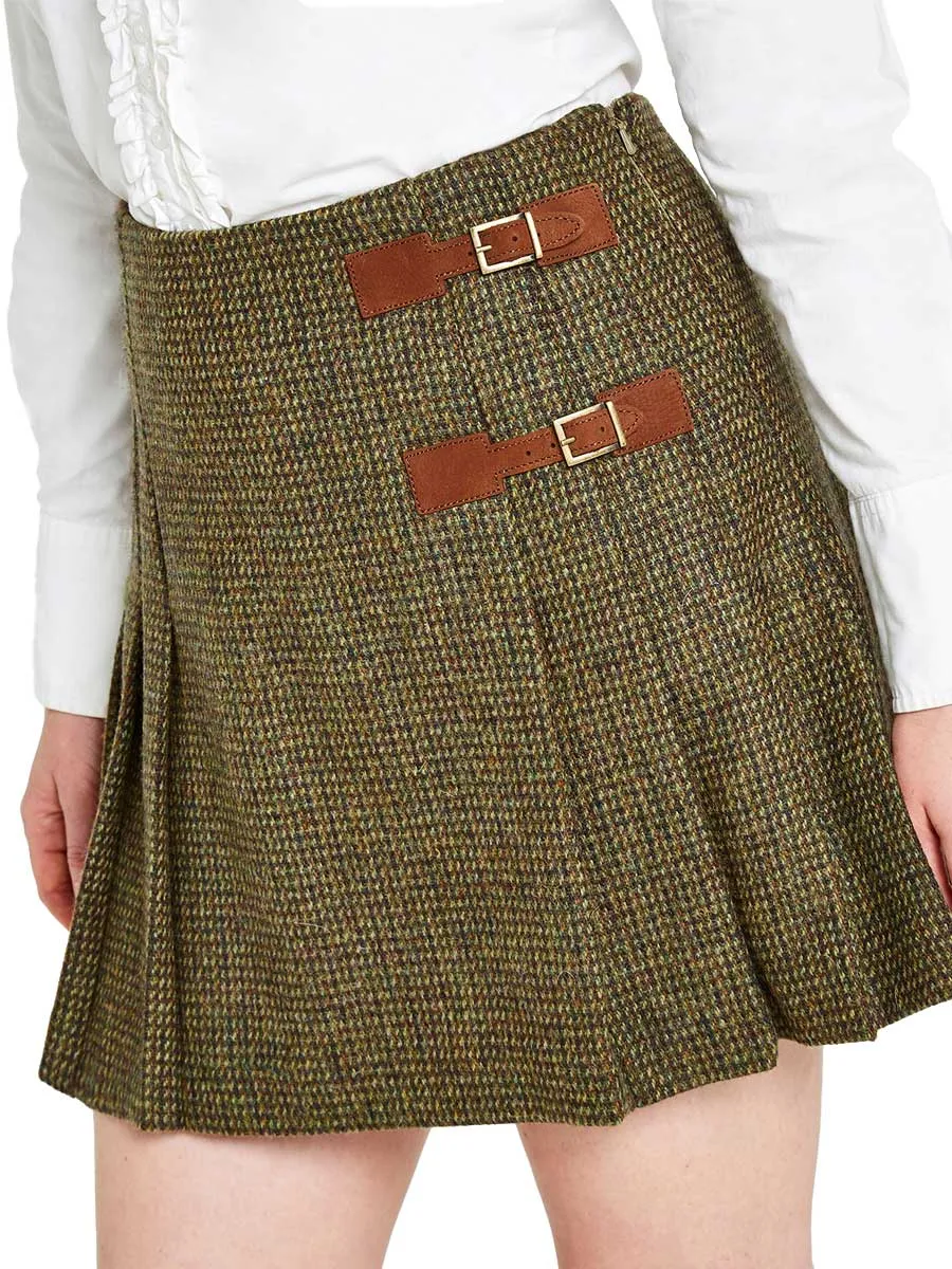 DUBARRY Blossom Ladies Tweed Skirt - Heath