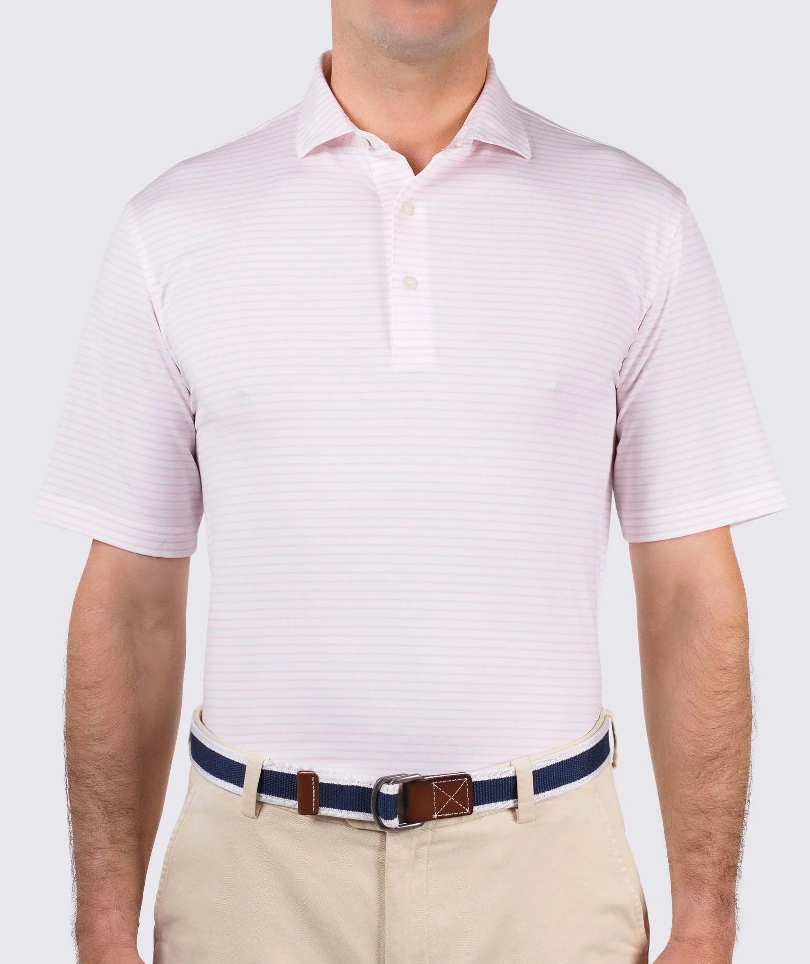 Dylan Stripe Performance Polo