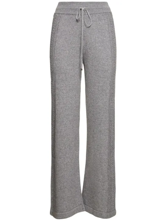 Ermanno Scervino   Embroidered knit sweatpants 