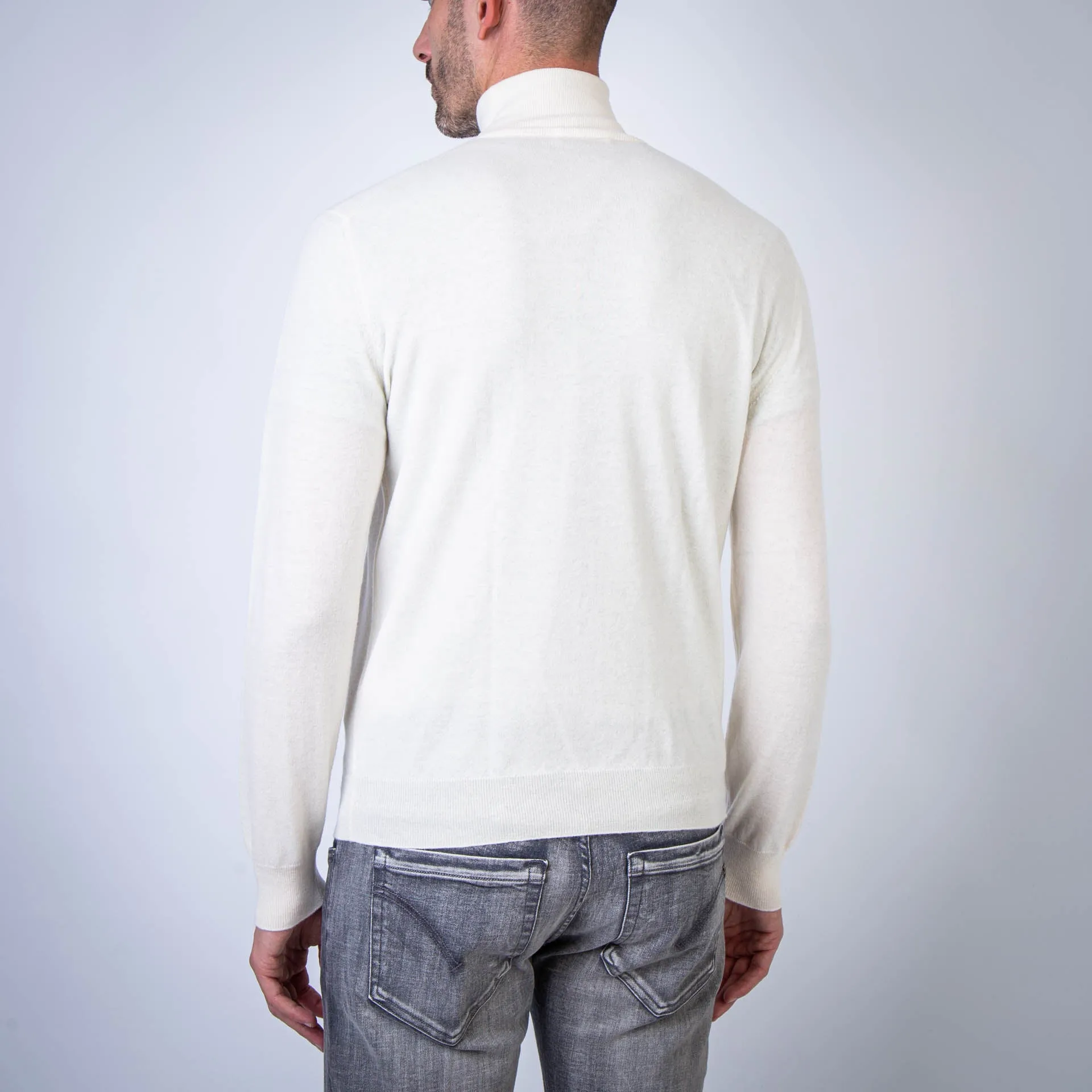 FILIPPO DE LAURENTIIS SWEATER DV1ML WC16R 020 CREAM