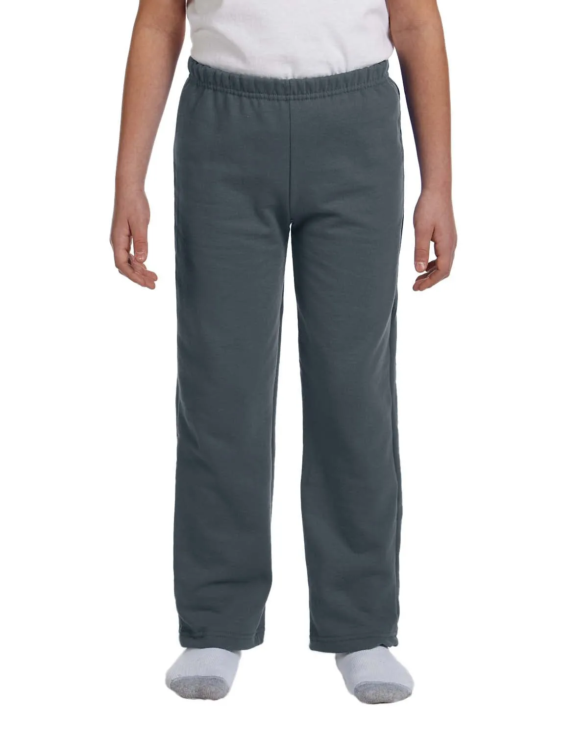 GILDAN Heavy Blend Youth 8 oz., 50/50 Open-Bottom Sweatpants