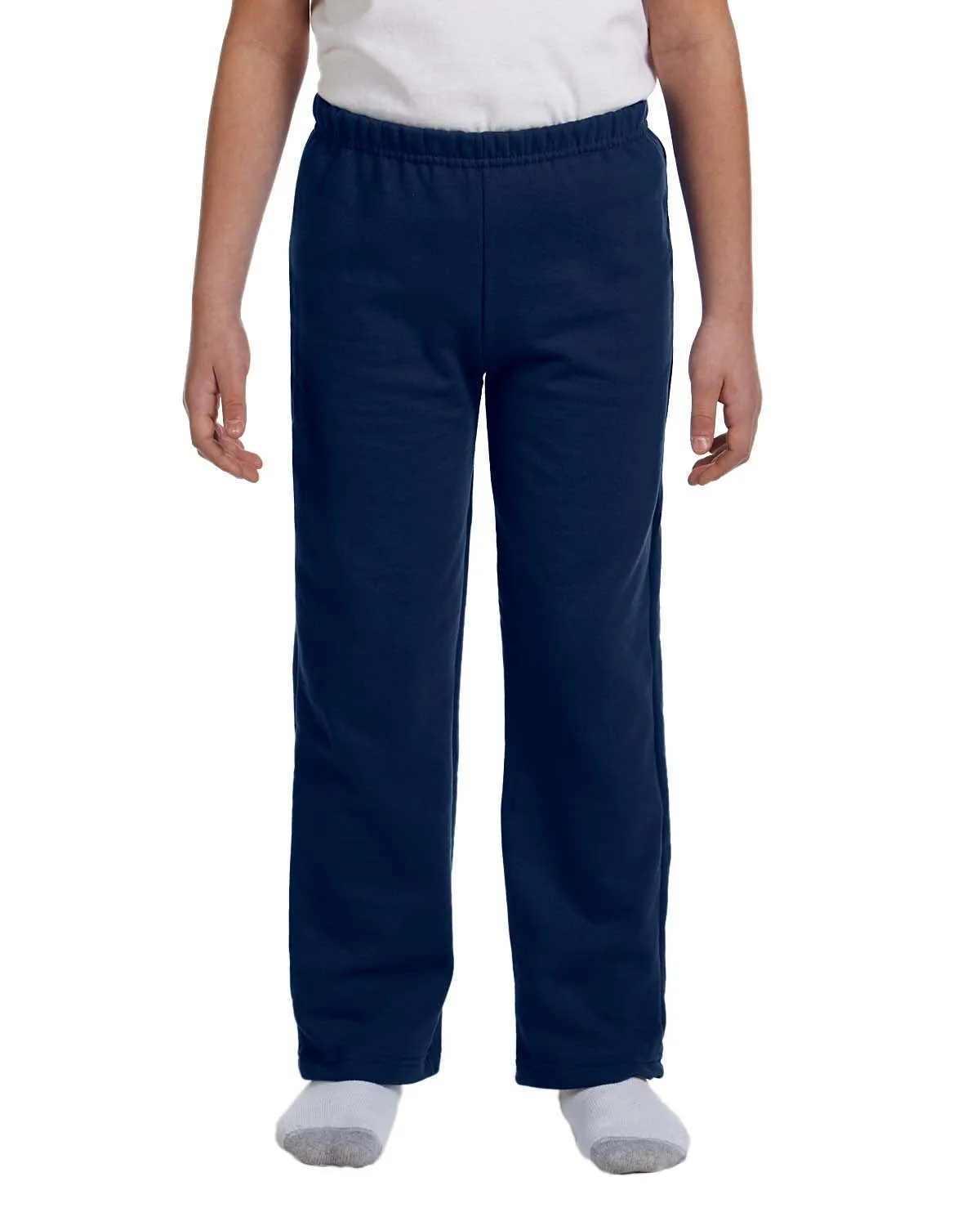 GILDAN Heavy Blend Youth 8 oz., 50/50 Open-Bottom Sweatpants