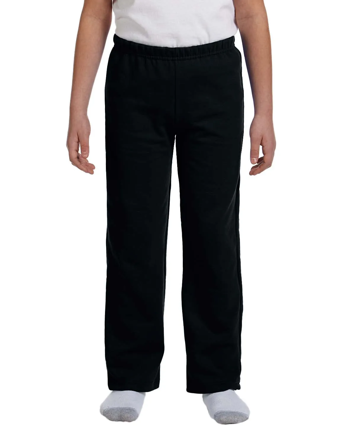 GILDAN Heavy Blend Youth 8 oz., 50/50 Open-Bottom Sweatpants