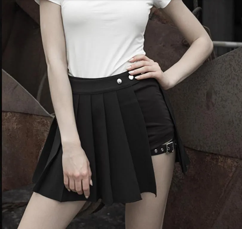 Grunge Mini Skirt