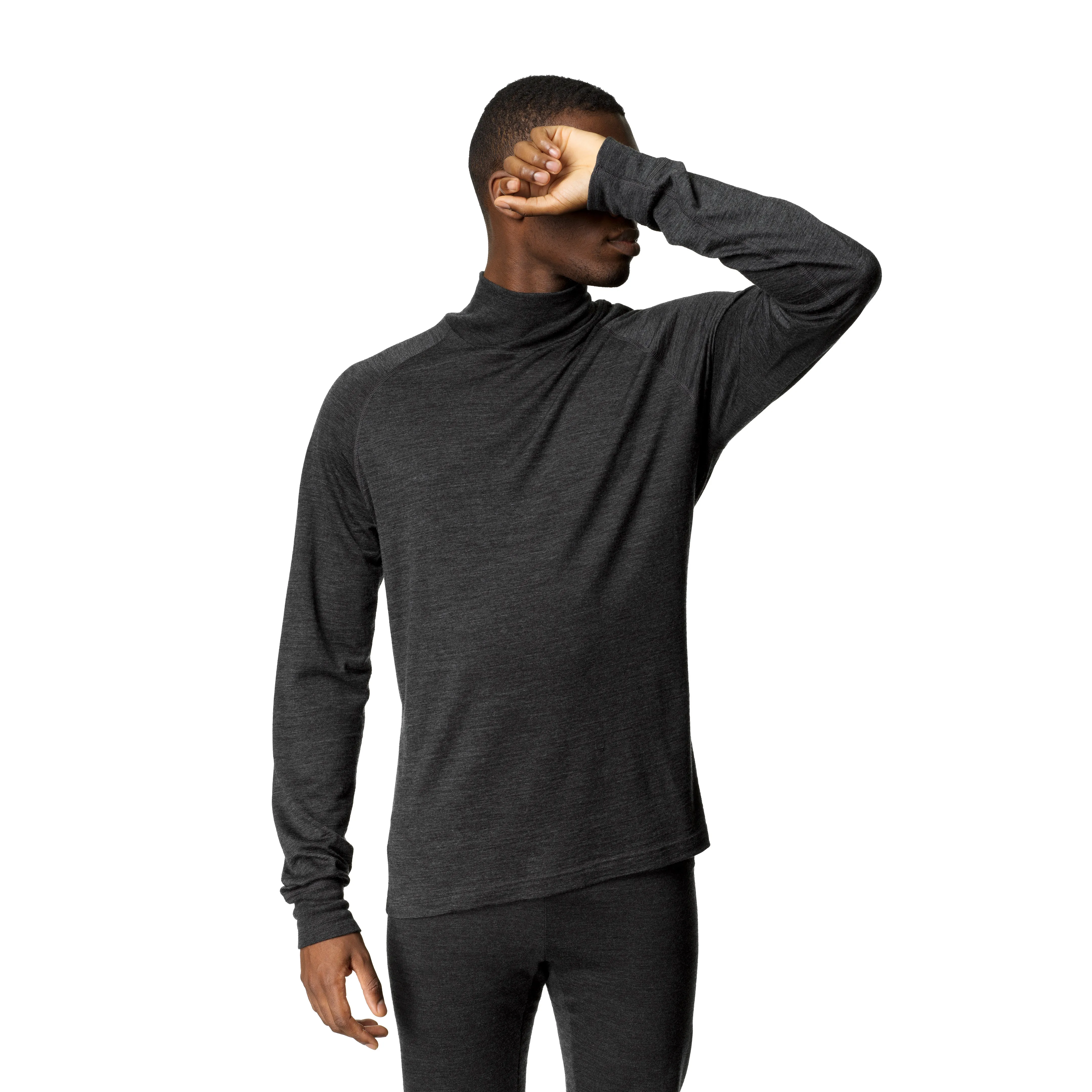 Houdini Men&#x27;s Activist Turtleneck True Black | Buy Houdini Men&#x27;s Activist Turtleneck True Black here | Outnorth