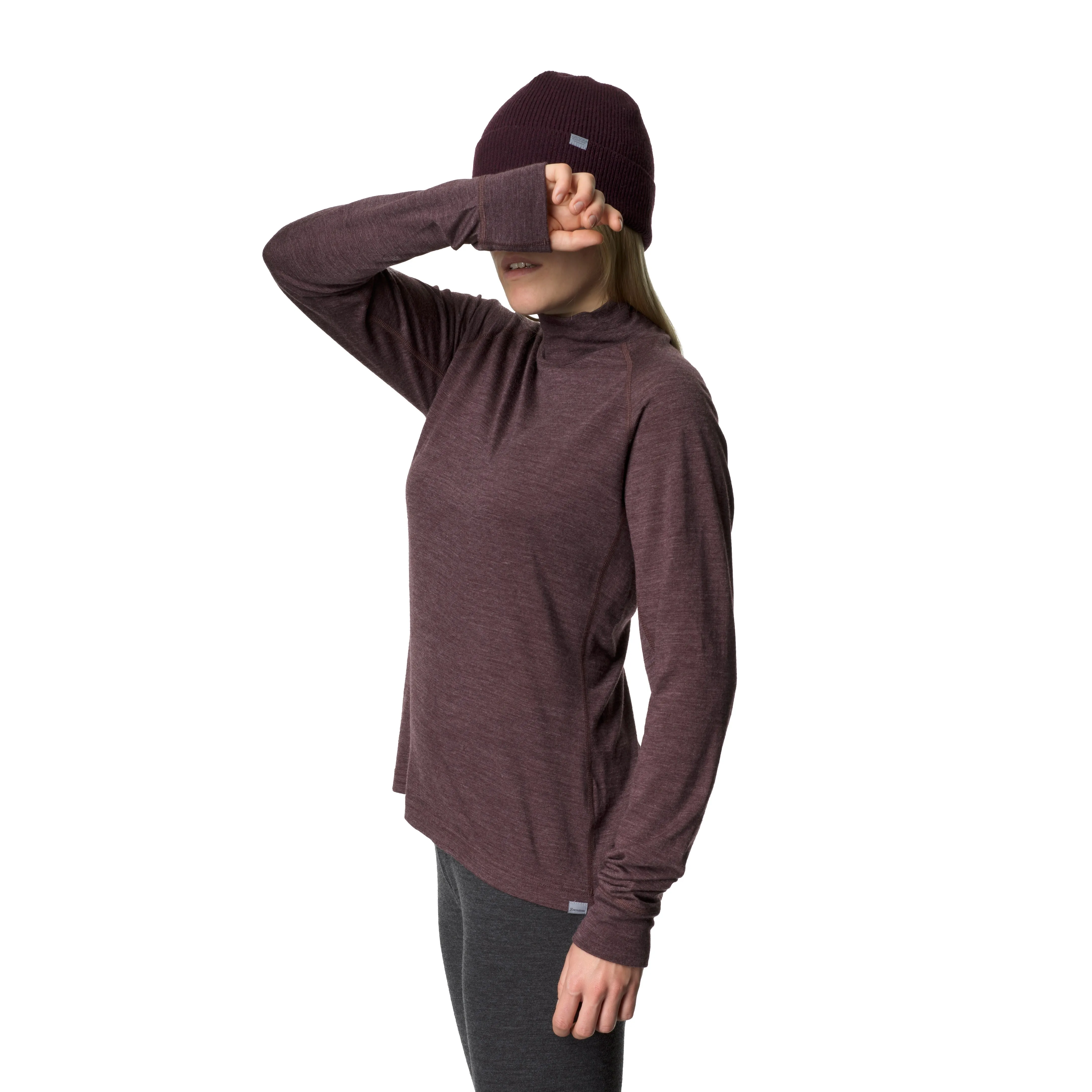 Houdini Women&#x27;s Activist Turtleneck Red Illusion | Buy Houdini Women&#x27;s Activist Turtleneck Red Illusion here | Outnorth