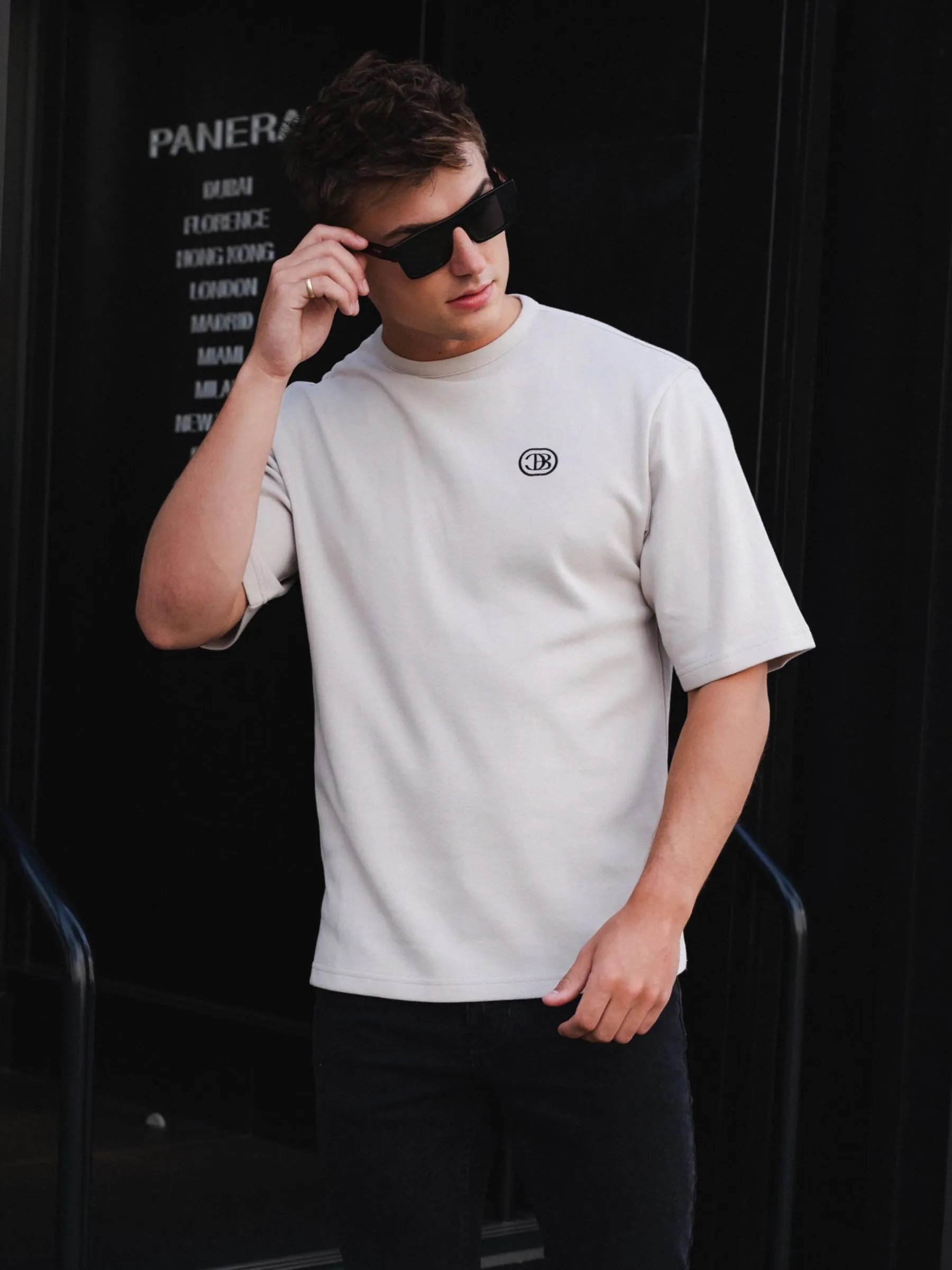 Icon Oversized T-Shirt - Light Grey