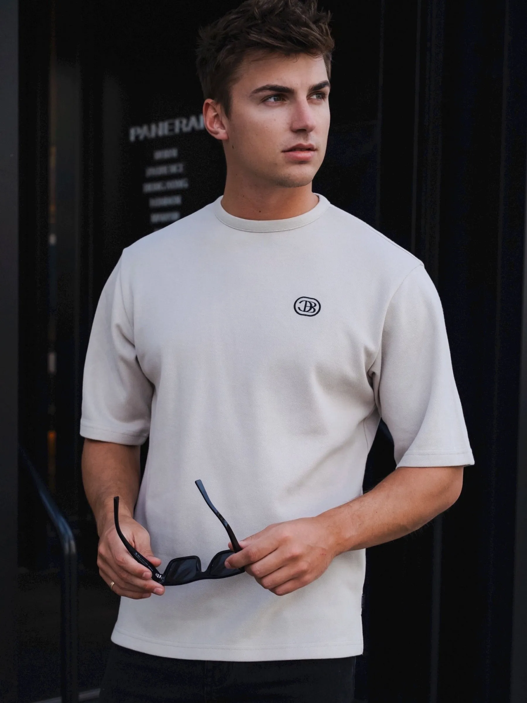 Icon Oversized T-Shirt - Light Grey