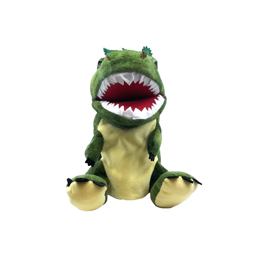 Johnco - Plush Hand Puppet - T-Rex