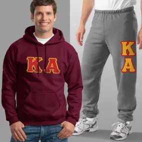 Kappa Alpha Hoodie and Sweatpants, Package Deal - TWILL