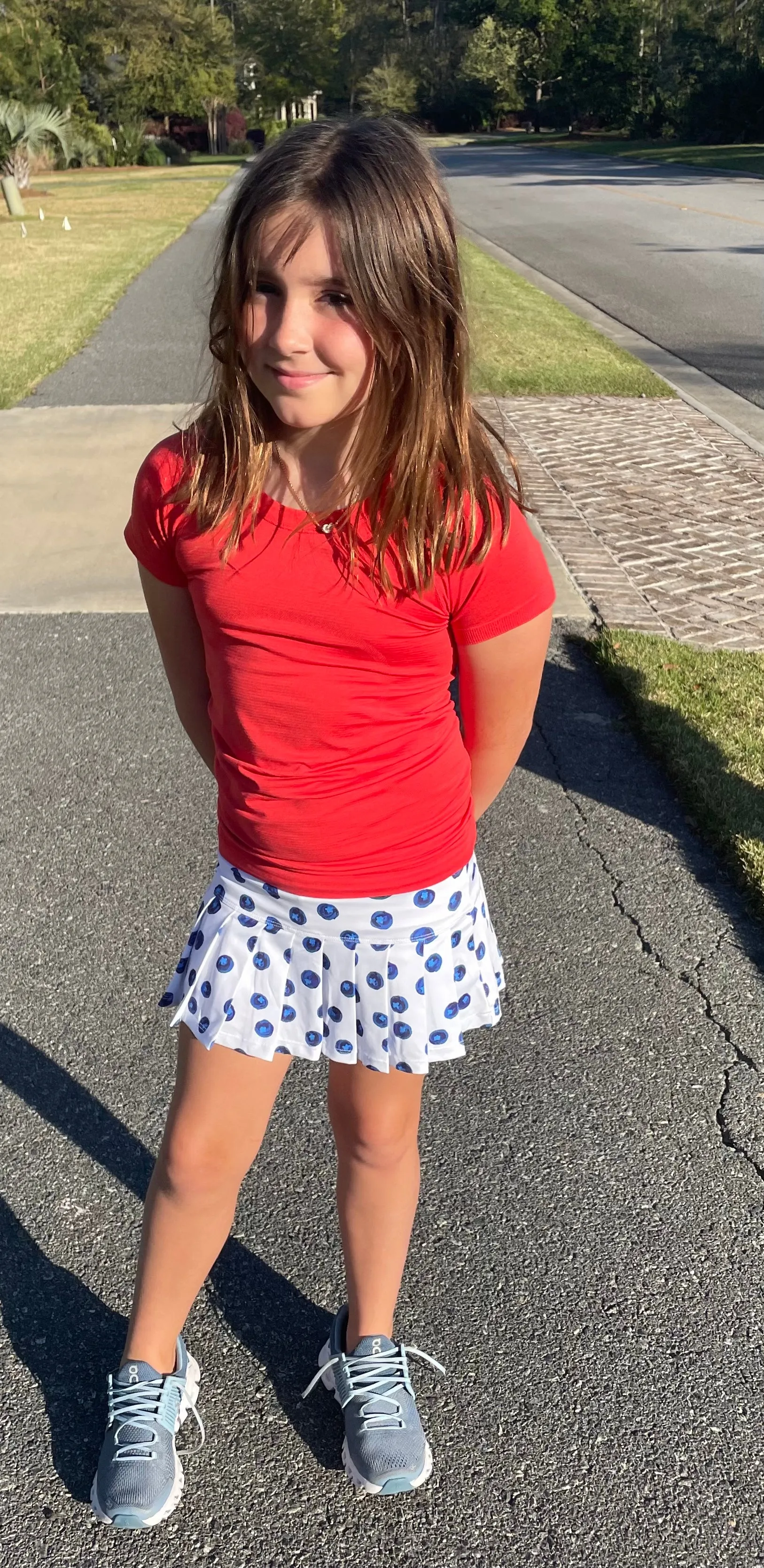 Kids Blueberry Skirt