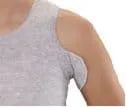 Knit-Rite - Unisex Seamless Vest Torso Interface for Brace - V-Neck with LEFT Axilla Flap