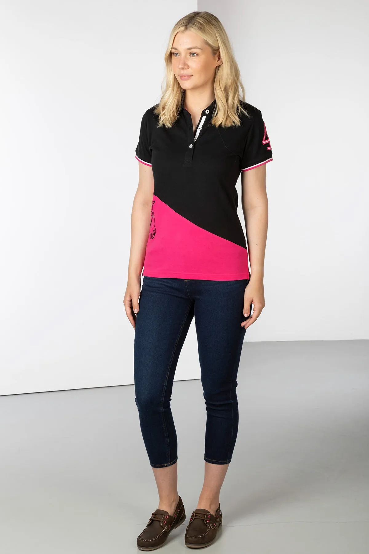 Ladies Lily II Diagonal Polo Shirt