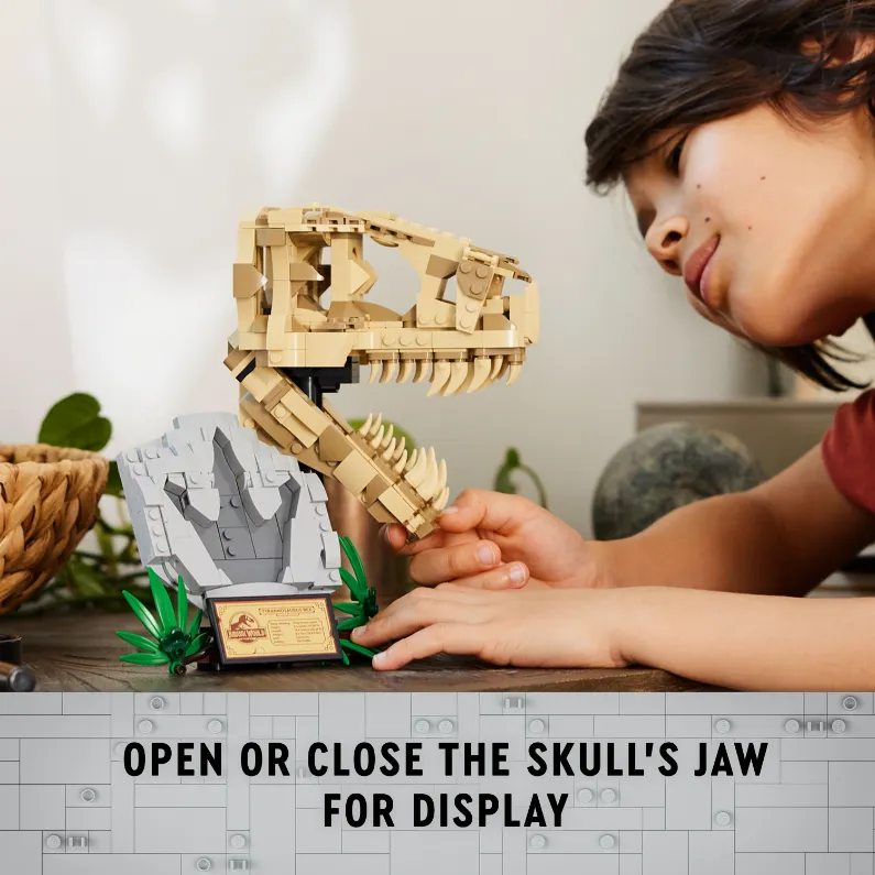 LEGO 76964 Jurassic World Dinosaur Fossils: T.Rex Skull